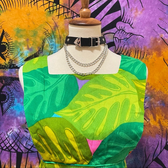 🌈 Amazing beautiful colorful Vintage dress - Picture 3 of 13